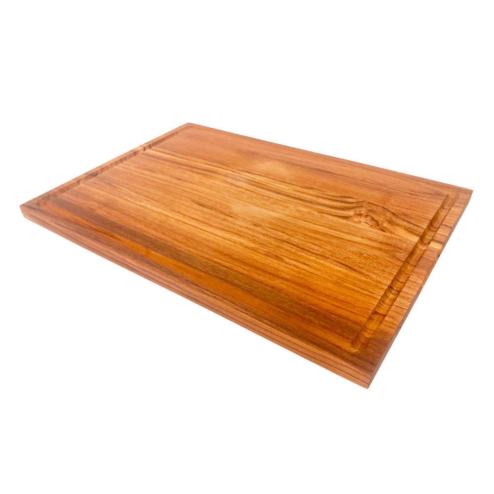 Plantation teak cutting board 3/4" x 14" x 20"