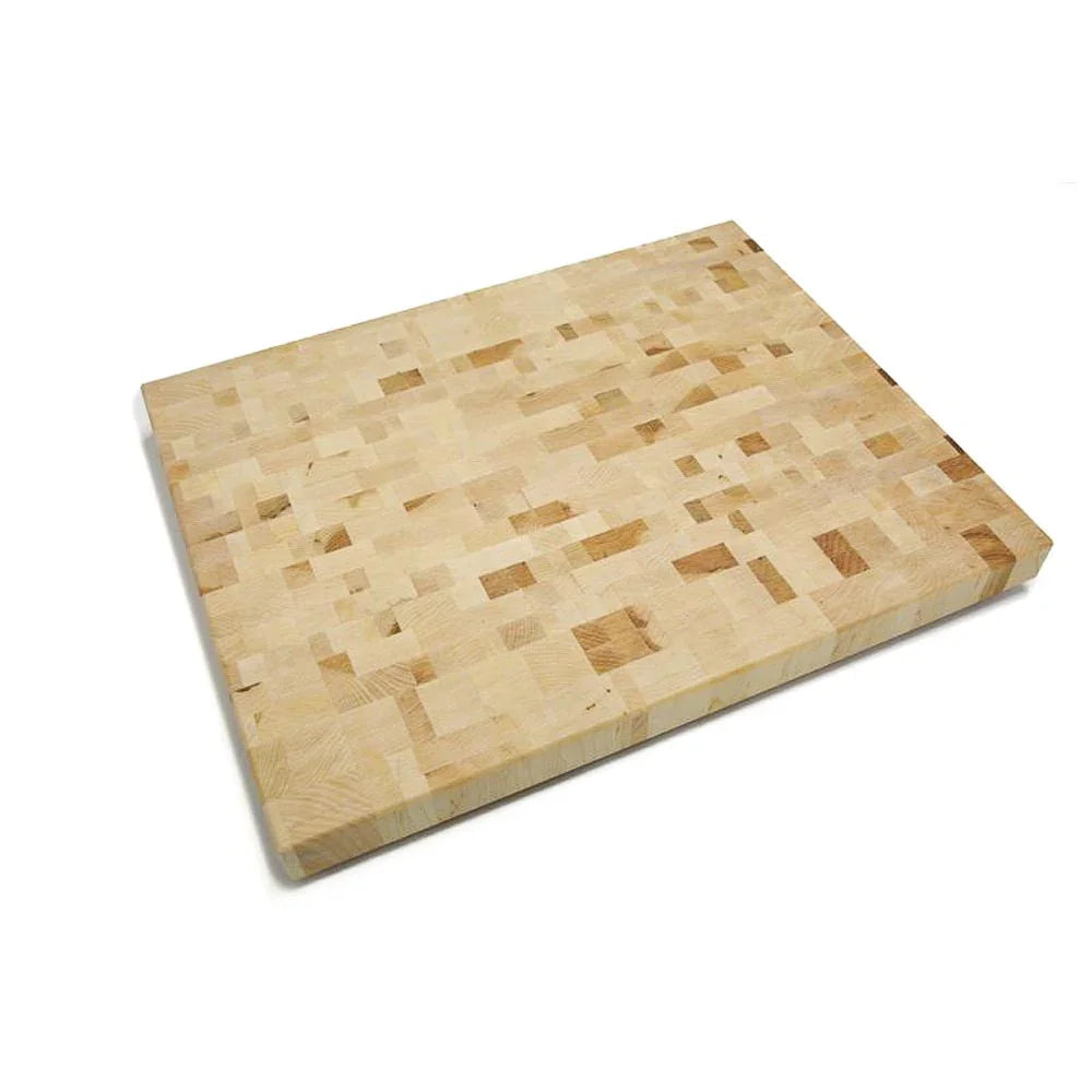 Planche à découper en érable bout de grain (non finie) – 1 1/2" x 15 3/4" x 19 5/8"
