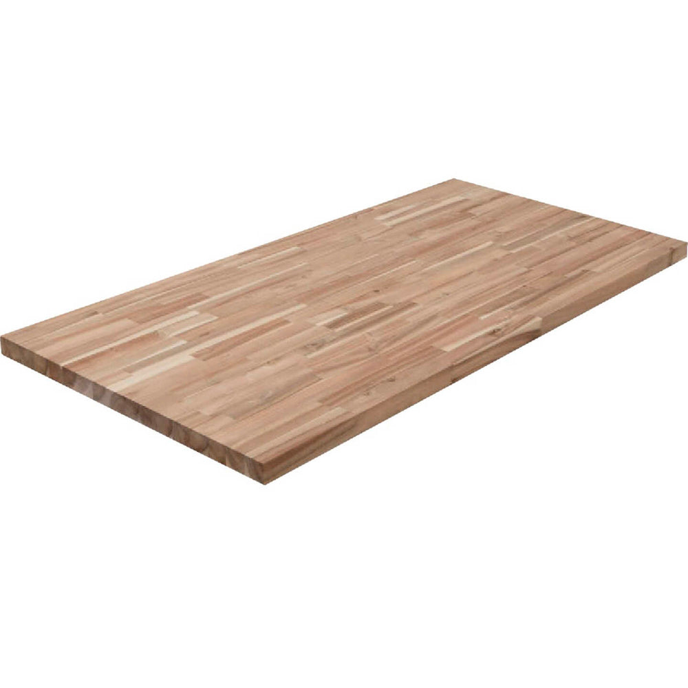 Dessus de comptoir en acacia 25 ½’’ x 96’’ x 1 ½’’