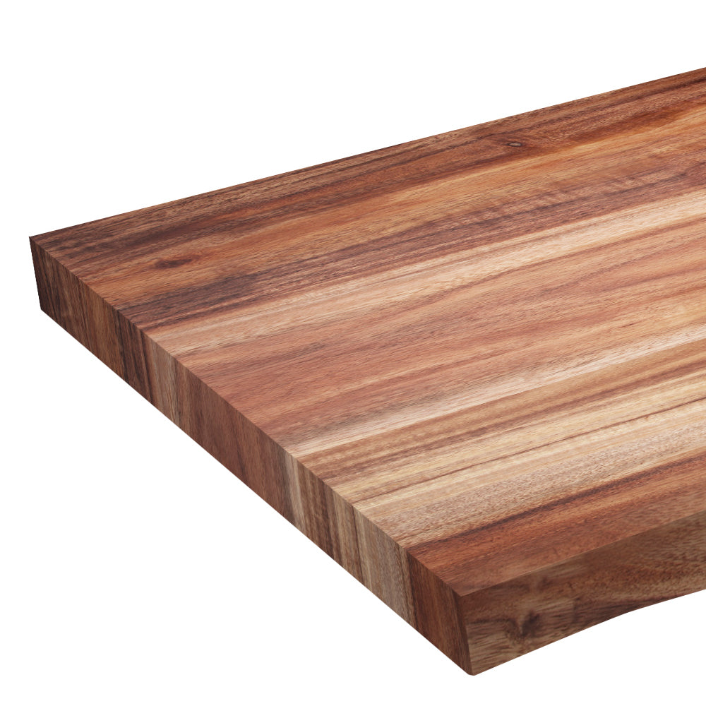Dessus de comptoir en acacia Live Edge 25 ½’’ x 72’’ x 1 ½’’