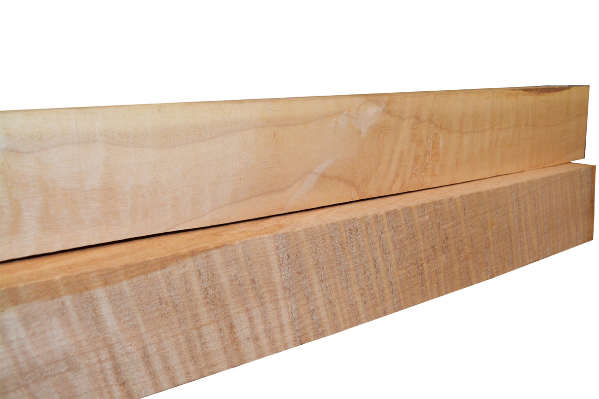 Figured Maple Block 2" x 2" x 20-24"