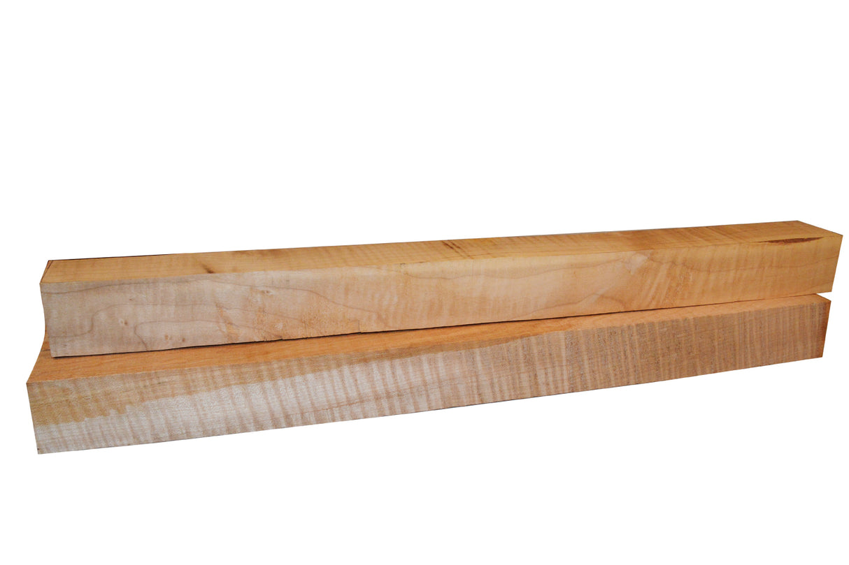 Figured Maple Block 2" x 2" x 20-24"