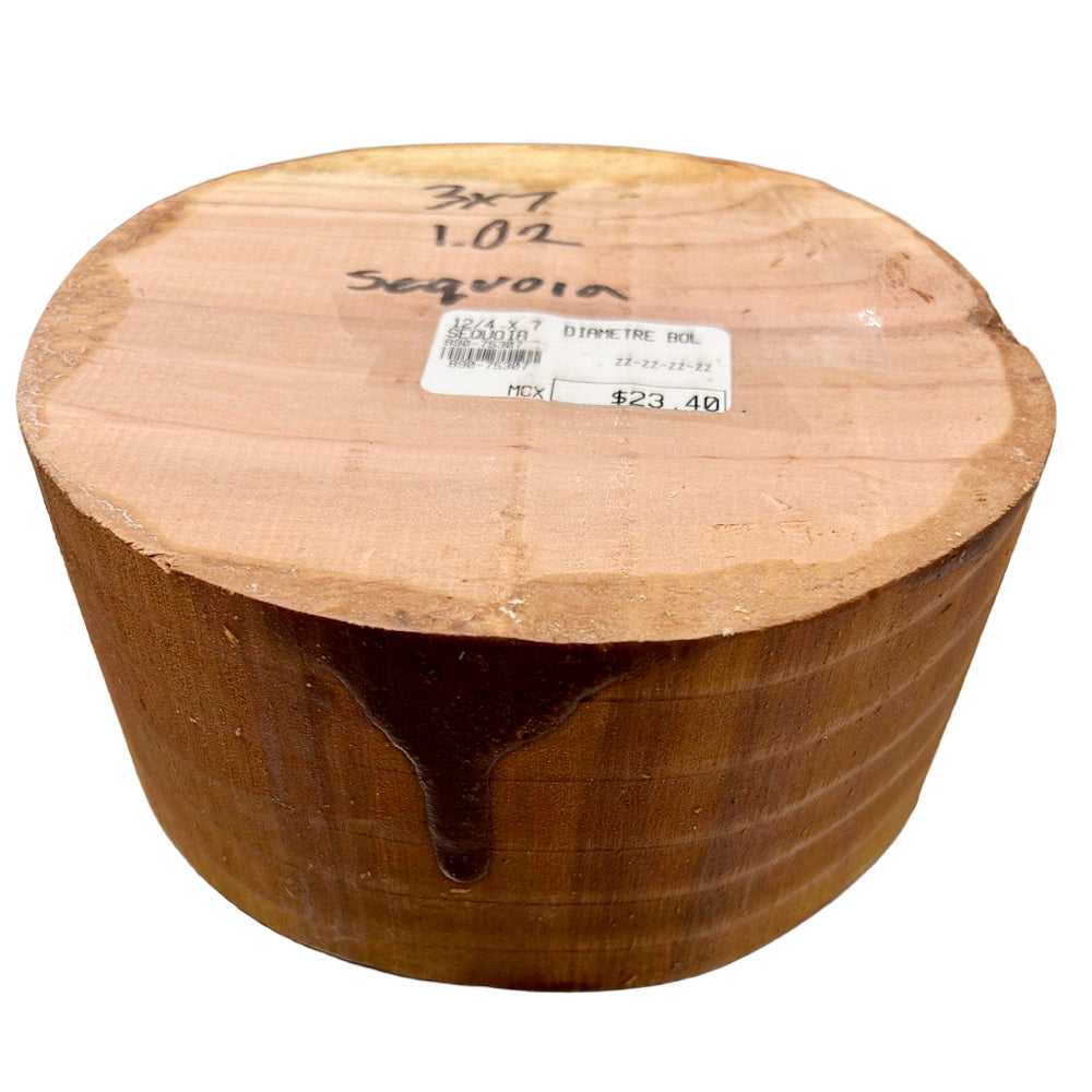 Bowl Blanks of Sequoia