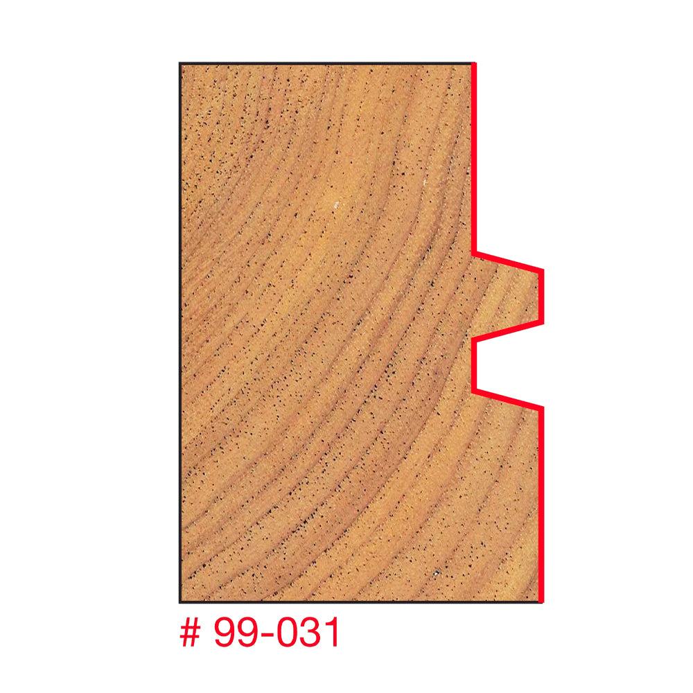 Mèche de toupie pour joint de laminage réversible - Freud