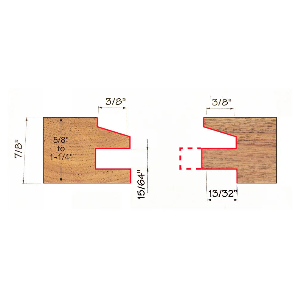 Up/Down Router Bit #99-264 - Freud