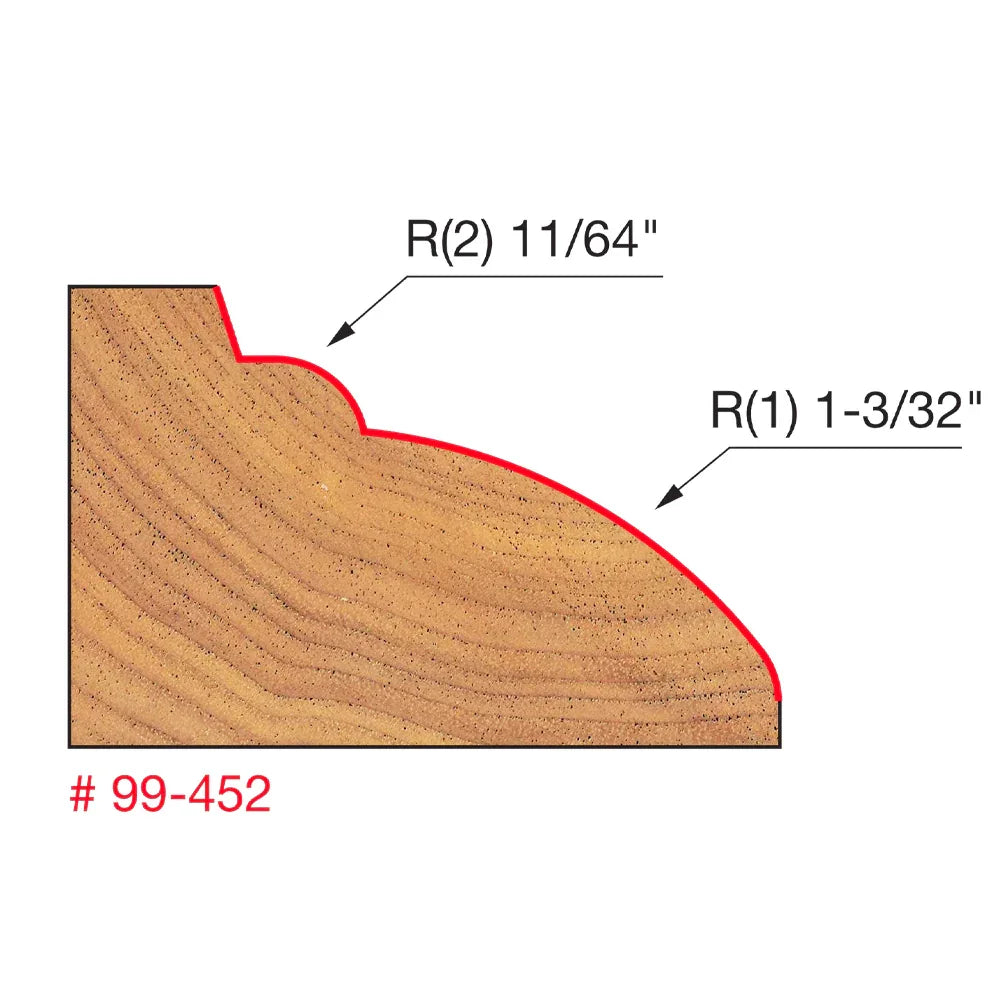 Table Edge and Handrail Router bits - Freud