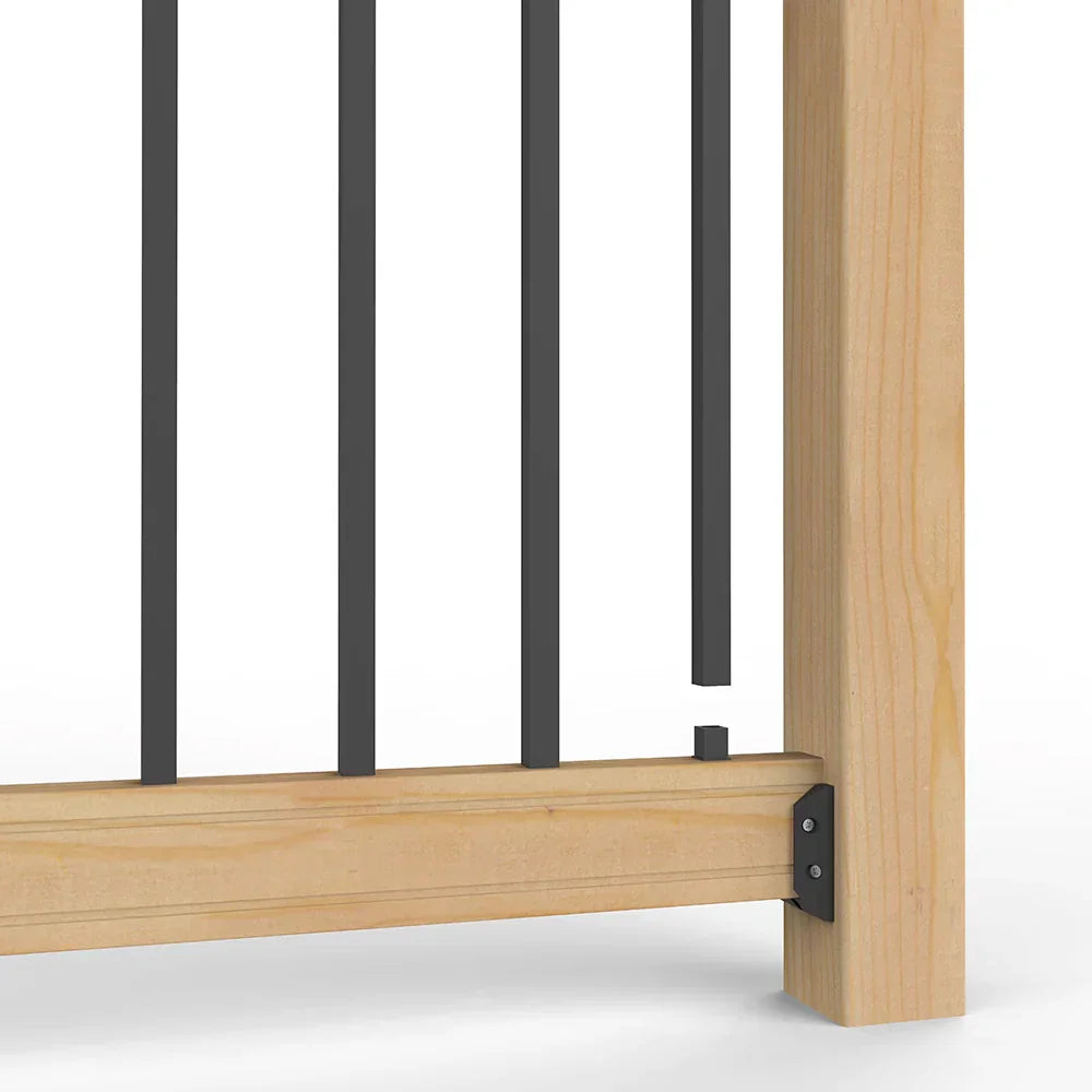 Estate Square Baluster 26" or 32" Black aluminium 10/pkg - Deckorators