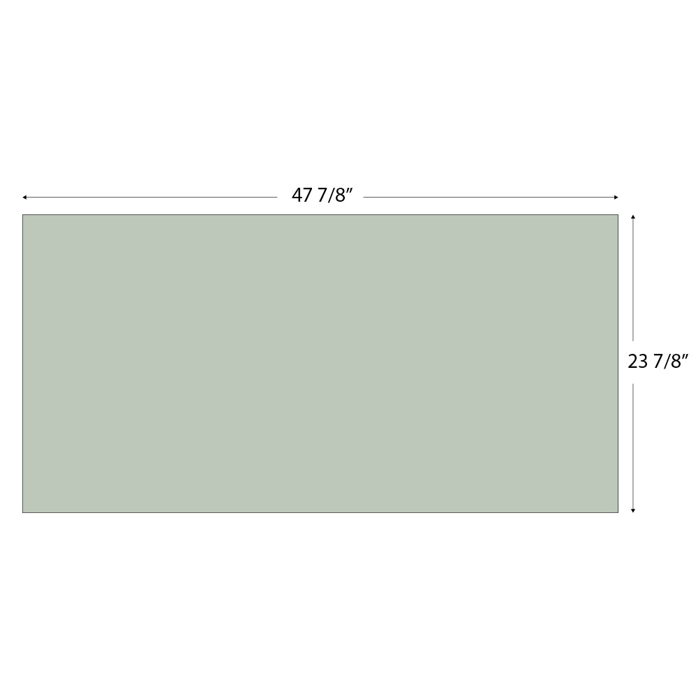 Shelves Arauco Celadon 23 7/8'' x 47 7/8'' x 5/8''