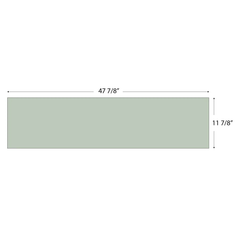 Tablette Arauco Celadon 11 7/8'' x 47 7/8'' x 5/8''
