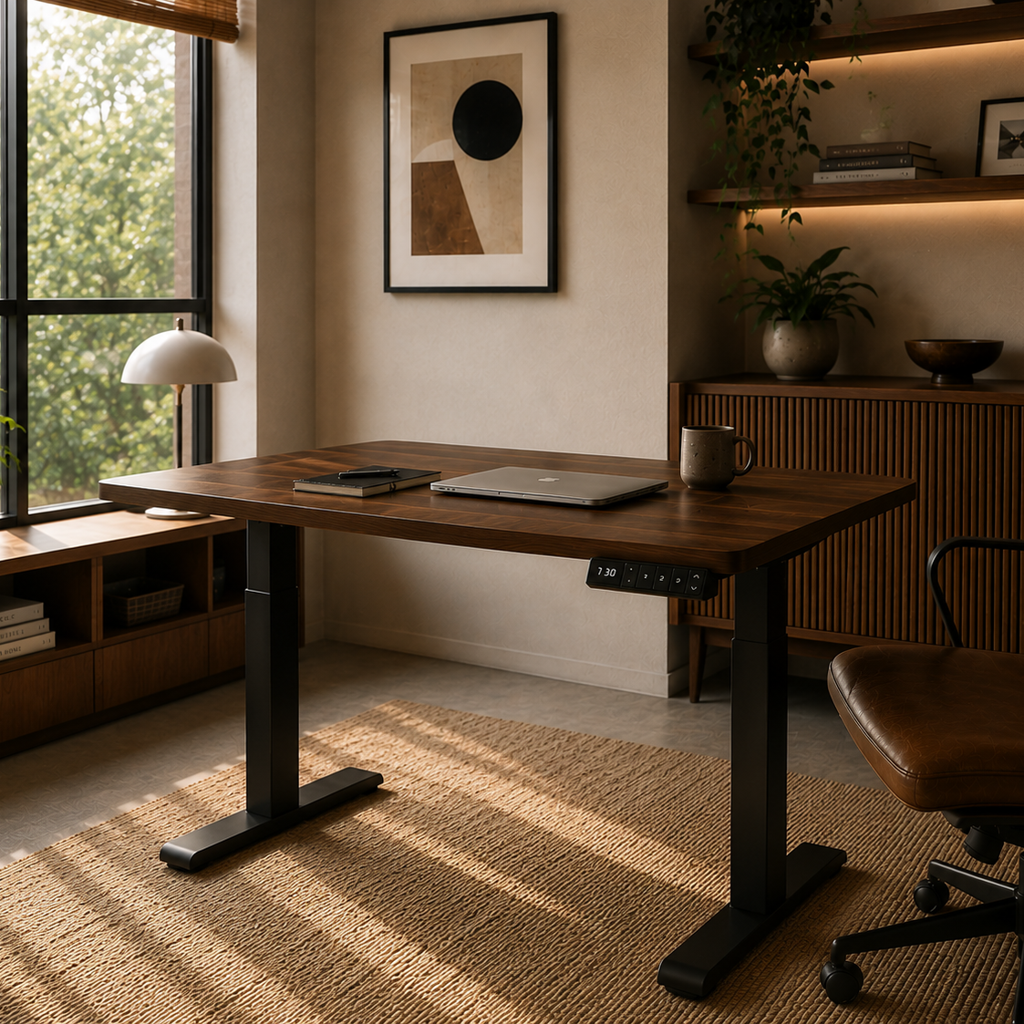 Black adjustable desk frame - Motion II