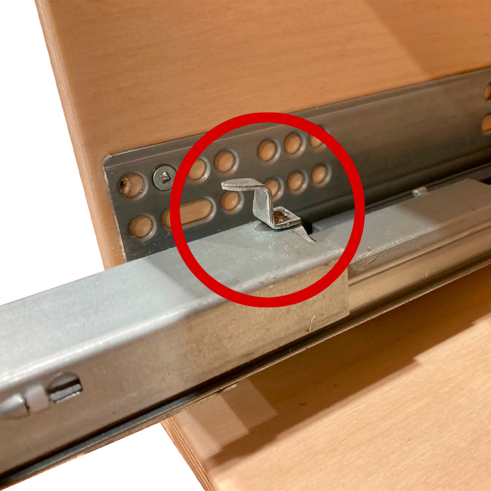 Coulisse dissimulée à pleine extension - Impekk