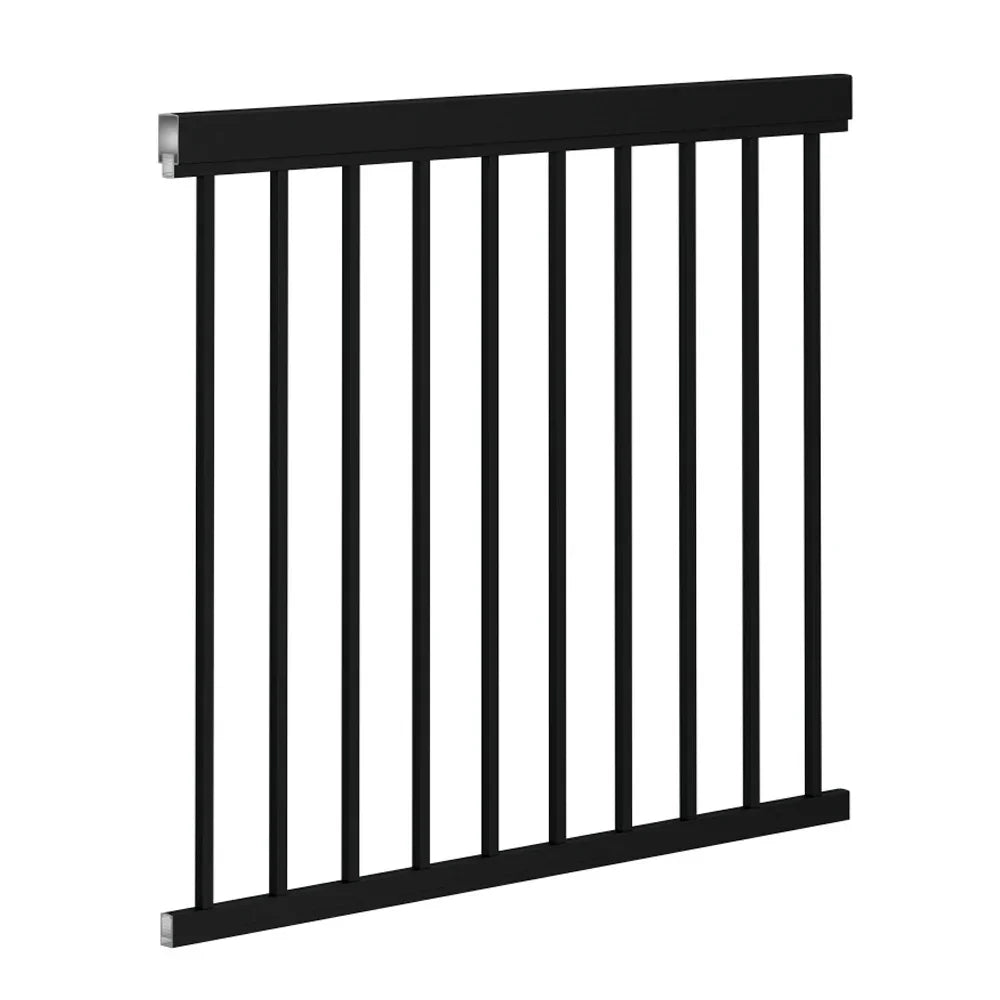 Entourage Aluminum Railing Pebble Black or Withe - Kool-Ray