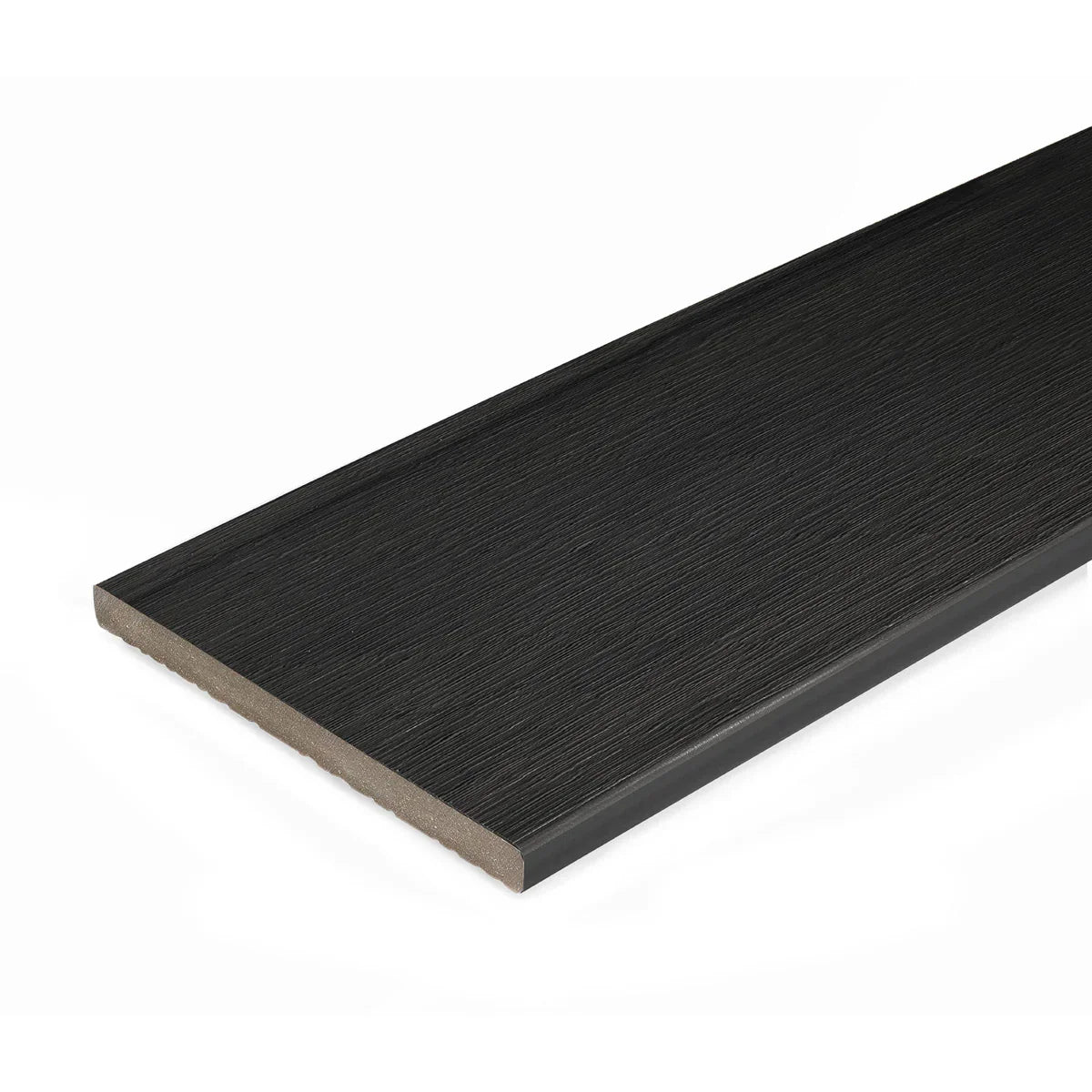 Contremarche de terrasse en Composite 1"x8"x12' (0,65"x7,24"x12’) Eva-Last Infinity - Baltic Nero