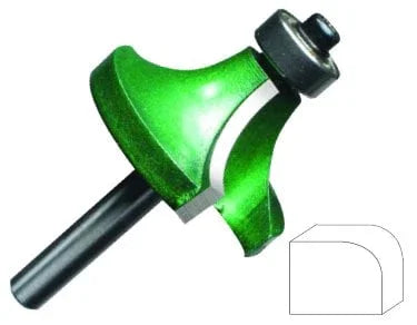 1/4" Roundover Carbide Router bits