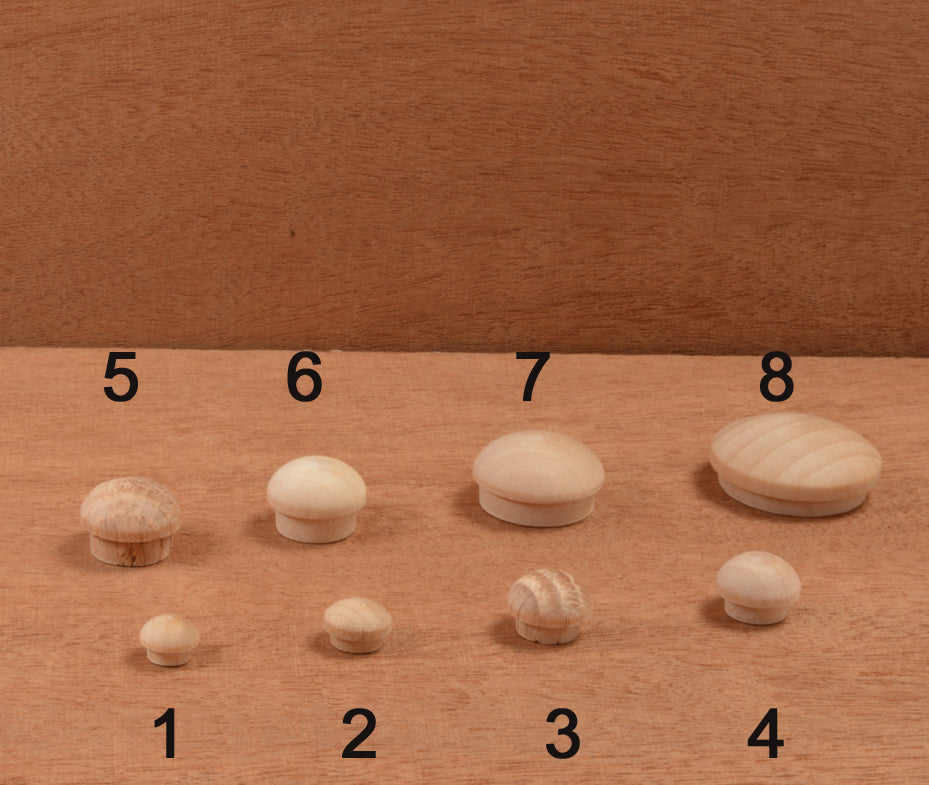 Wooden Screw-Concealing 100/pkg