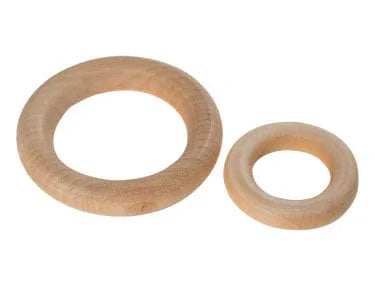 Wooden Ring 1 3/4 X 1 X 3/8