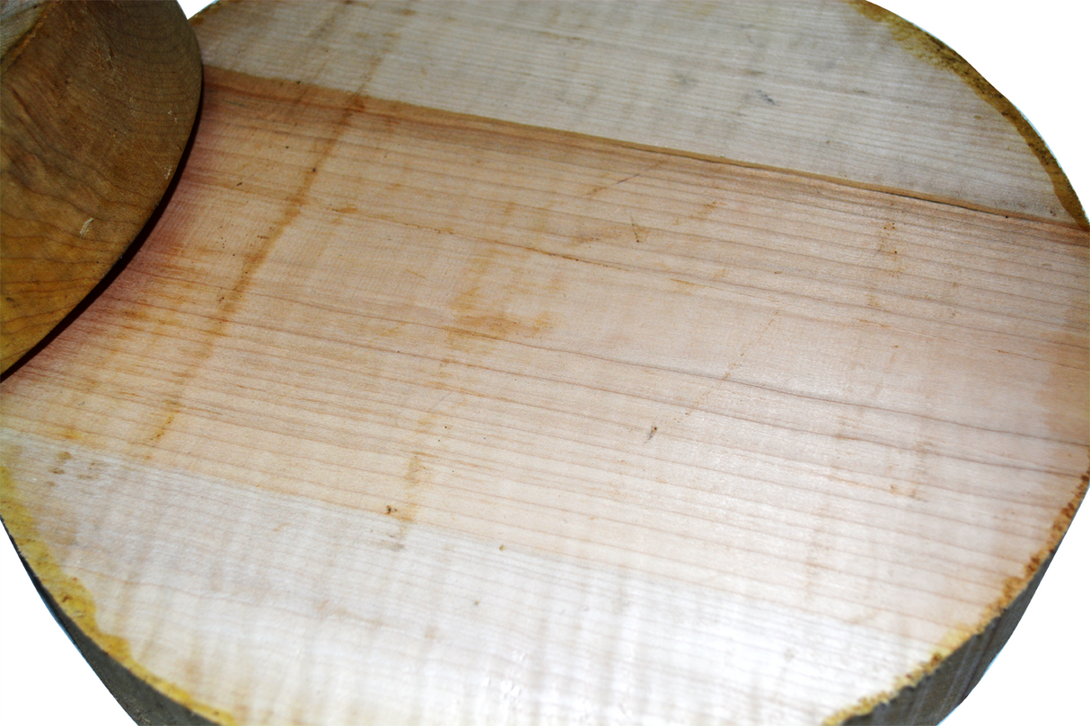 Bloc rond en érable figuré 10/4 Grade AA