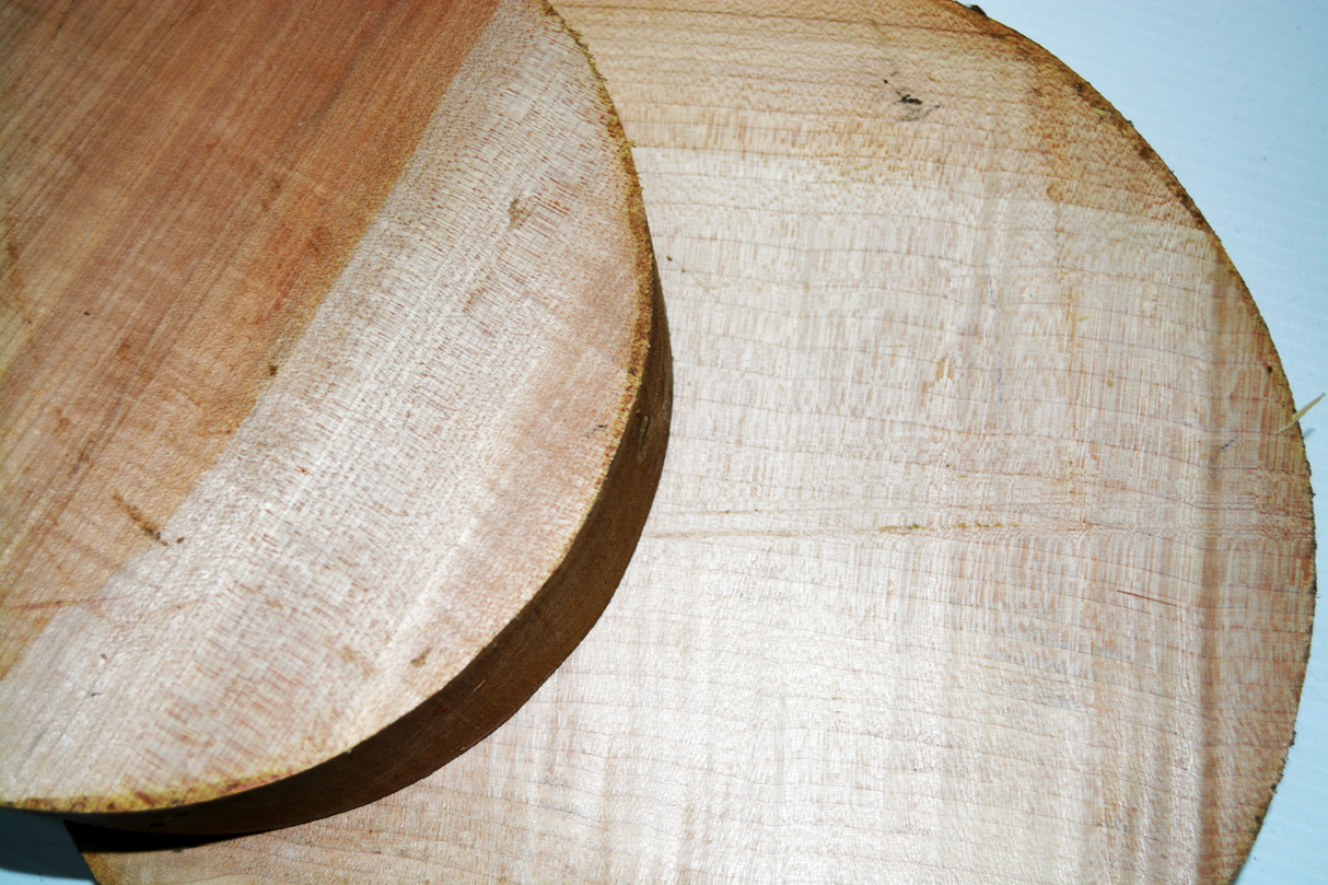 Bloc rond en érable figuré 10/4 Grade A