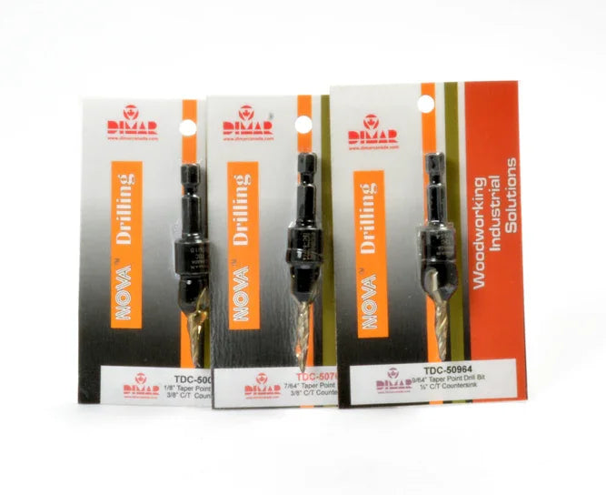 Carbide tip countersink drill bit. Impérial - Dimar
