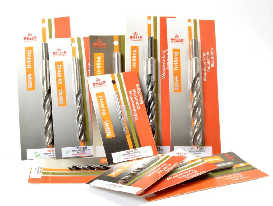 Mèches HSS à pointe. Métrique - Dimar