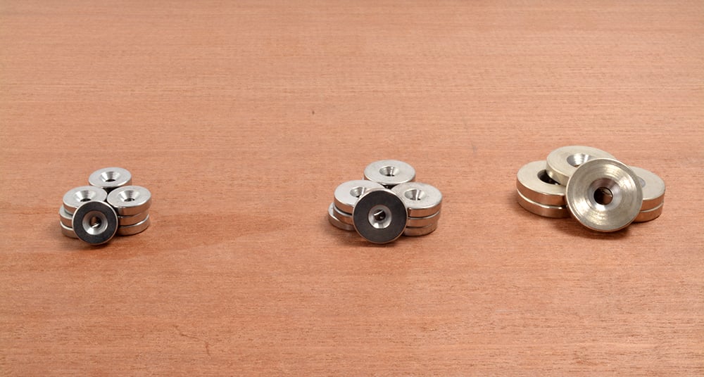 Plaques de fixation pour aimants