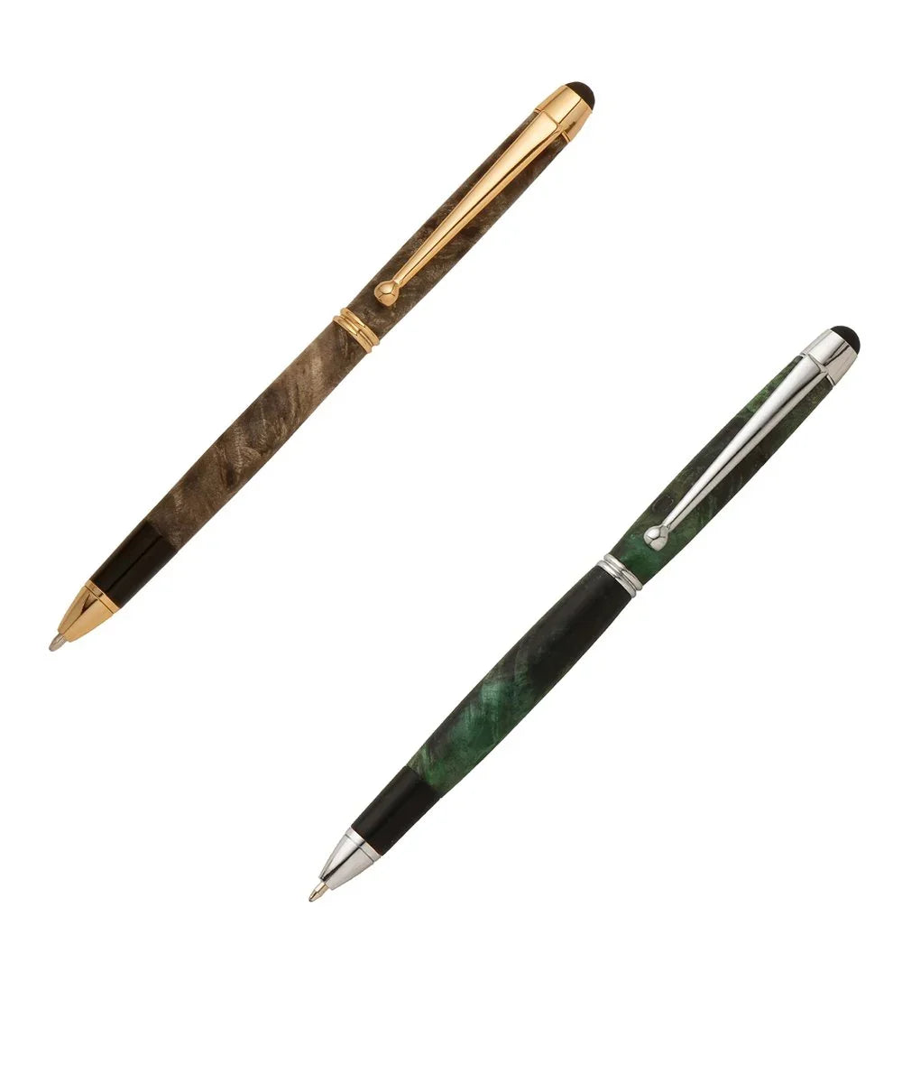 Touch stylus pens kit - "Twist" mechanism