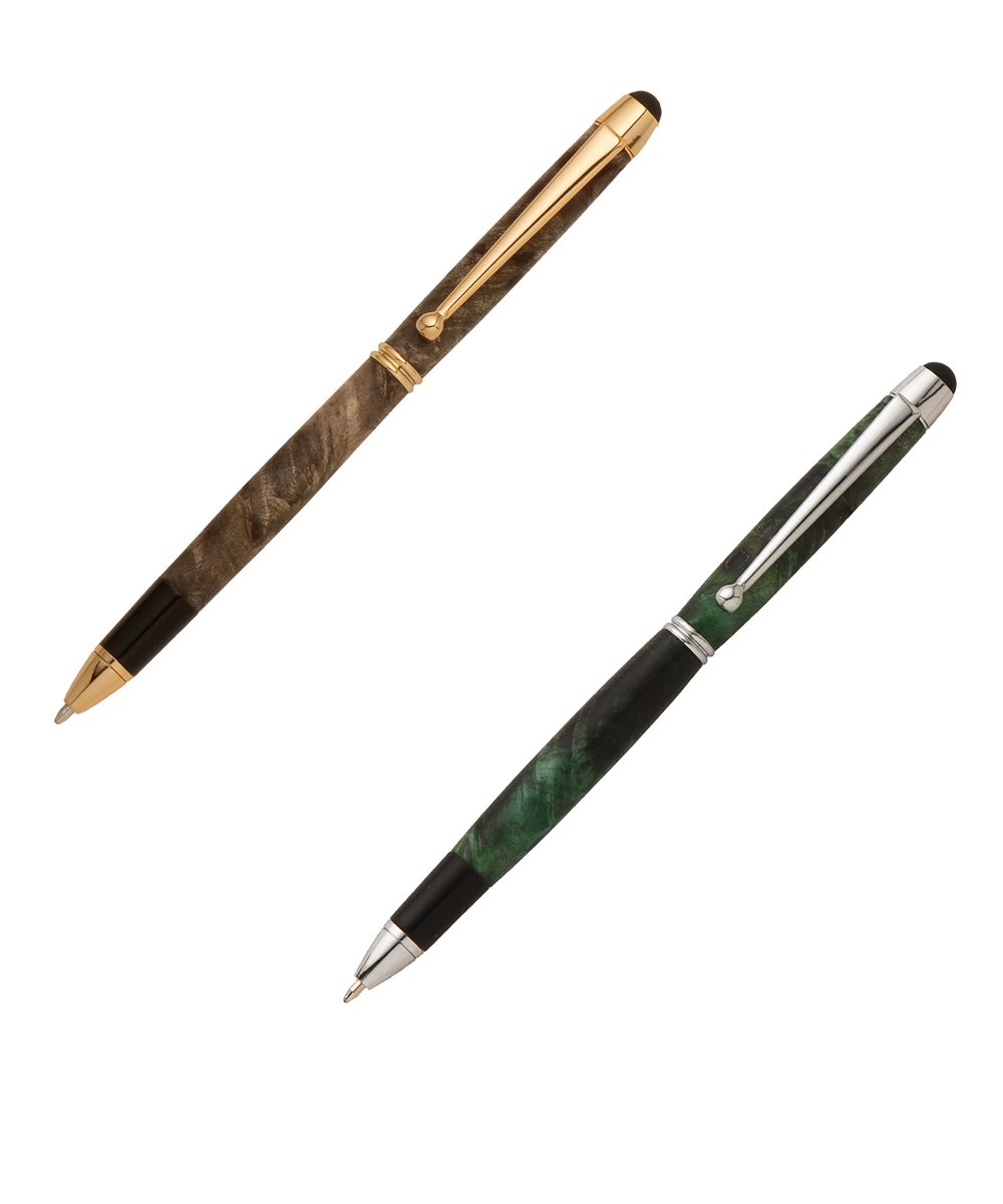 Touch stylus pens kit - "Twist" mechanism