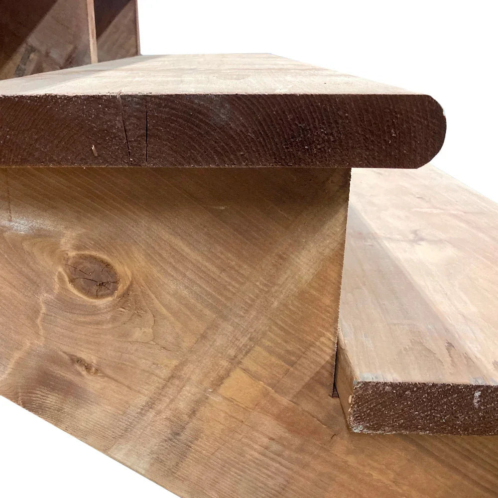 Terra Treated Wood Steps - 2" x 12"nominal (1 1/2'' x 11 1/4'' actual)