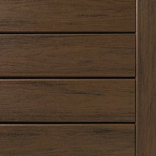 Fascia de terrasse en Composite 9/16" x 12" x 12' TimberTech Reserve - Dark Roast