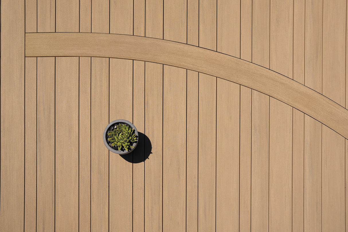 Planche de terrasse carrée en PVC Avancé 1" x 6" TimberTech Vintage - Weathered Teak