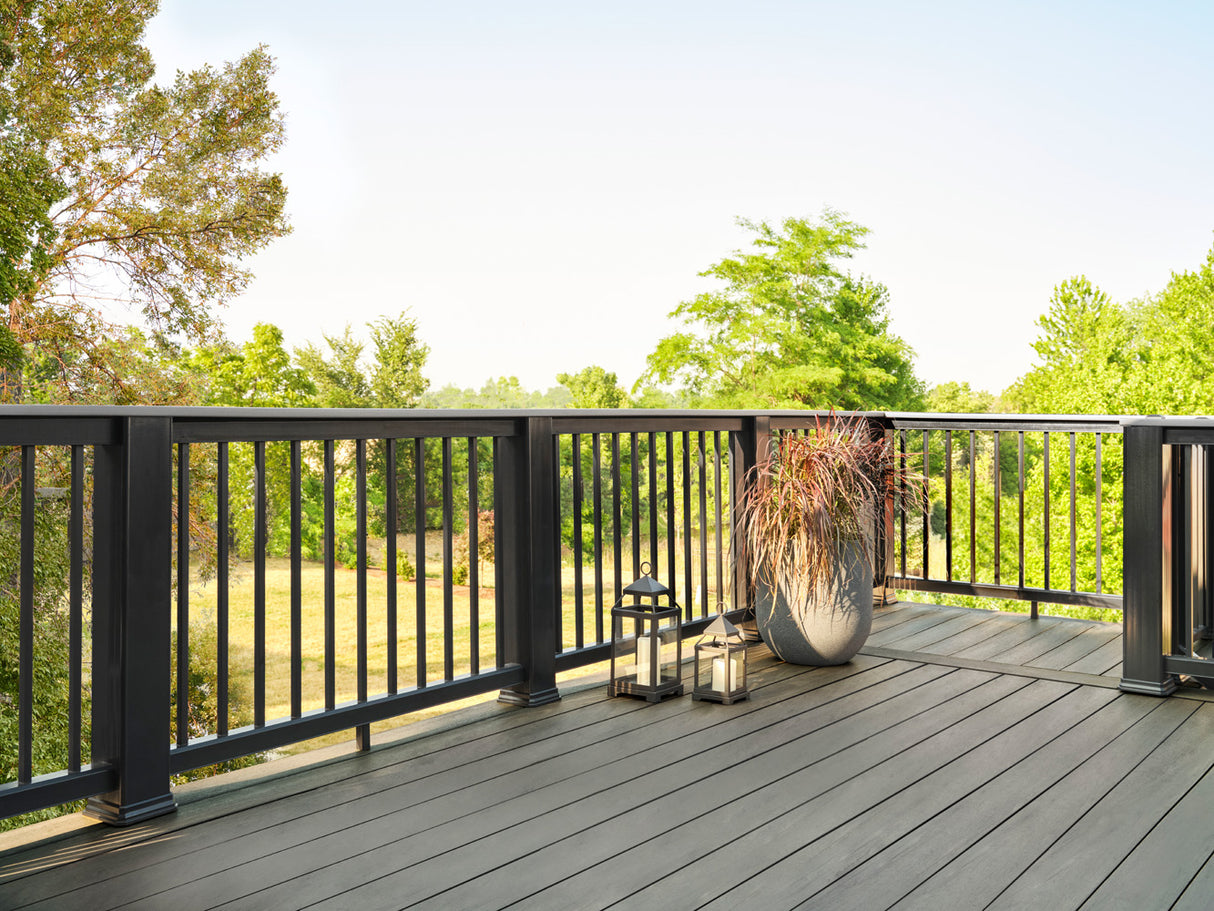 Planche de terrasse carrée en Composite 1" x 6" TimberTech Prime+ - Sea Salt Gray