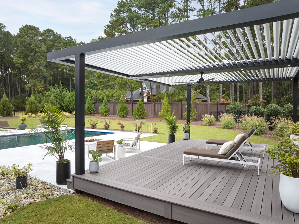 Riser 3/4" x 7 1/4" x 12' TimberTech Advanced PVC Landmark - Castle Gate