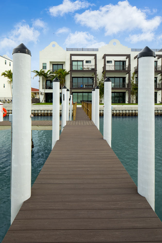 Grooved Decking Board 1"x6" TimberTech Advanced PVC Vintage - Dark Hickory