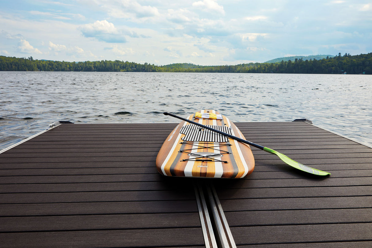 Grooved Decking Board 1"x6" TimberTech Advanced PVC Vintage - Dark Hickory