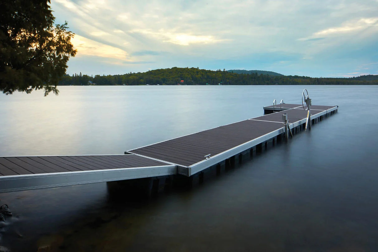 Grooved Decking Board 1"x6" TimberTech Advanced PVC Vintage - Dark Hickory