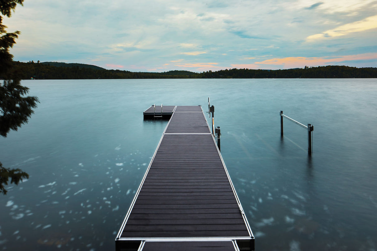 Grooved Decking Board 1"x6" TimberTech Advanced PVC Vintage - Dark Hickory