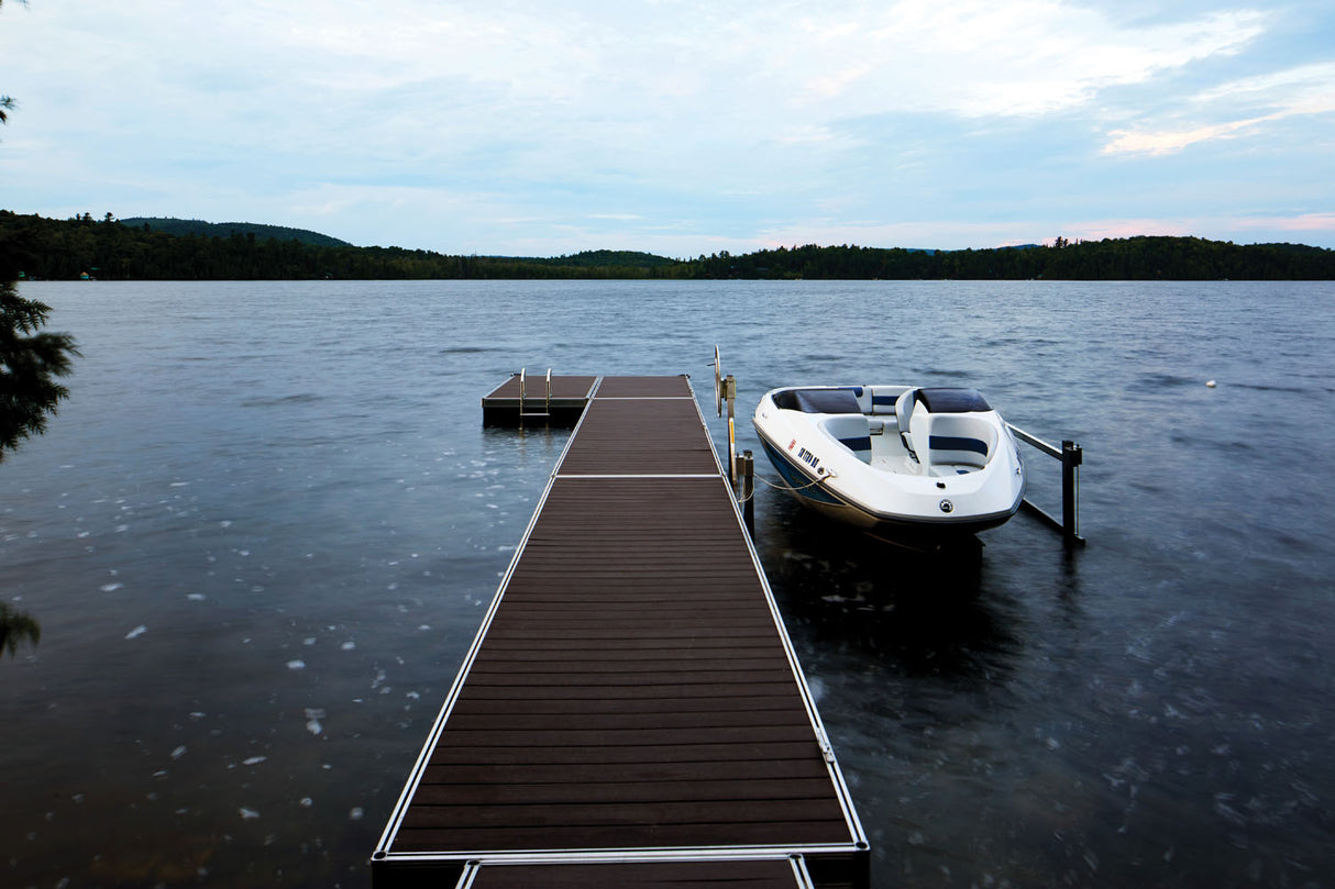 Grooved Decking Board 1"x6" TimberTech Advanced PVC Vintage - Dark Hickory