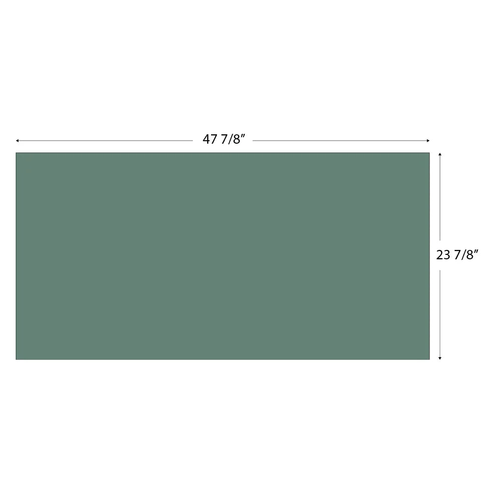 Tablette Arauco Verde 23 7/8'' x 47 7/8'' x 5/8''