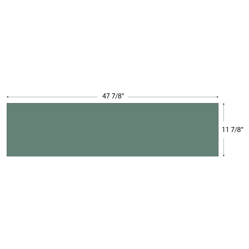 Shelves Arauco Verde 11 7/8'' x 47 7/8'' x 5/8''