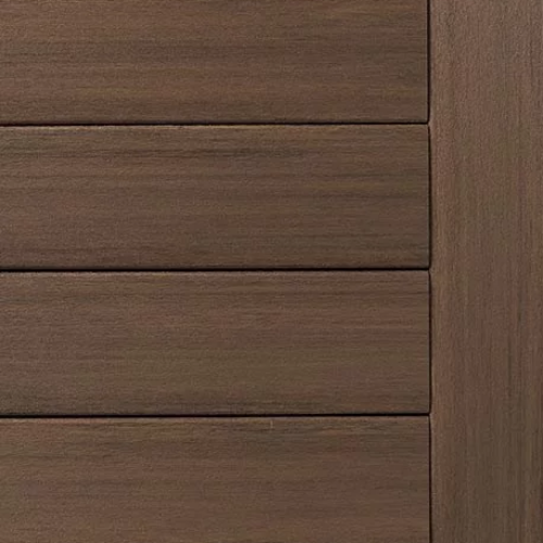 Planche de terrasse carrée en PVC Avancé 1" x 8" x 20' TimberTech Vintage - English Walnut