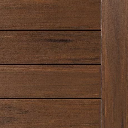 Planche de terrasse carrée en PVC Avancé 1" x 4" x 20' TimberTech Vintage - Mahogany