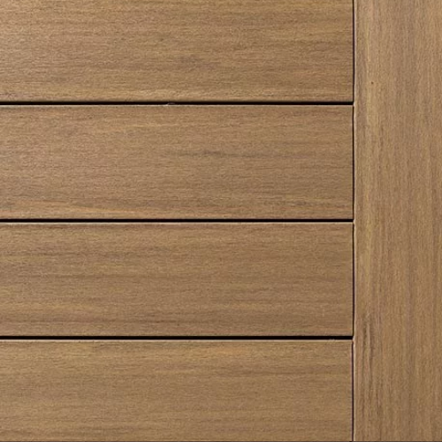 Planche de terrasse carrée en PVC Avancé 1" x 4" x 20' TimberTech Vintage - Weathered Teak