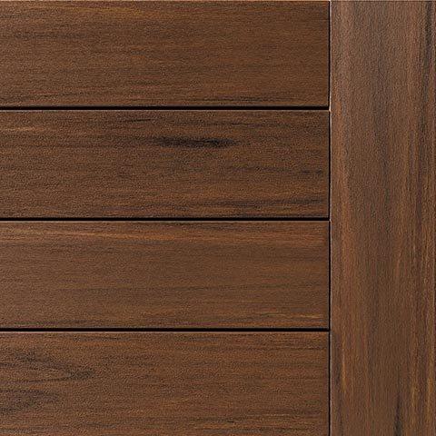 Planche de terrasse carrée en PVC Avancé 1" x 6" TimberTech Vintage - Mahogany