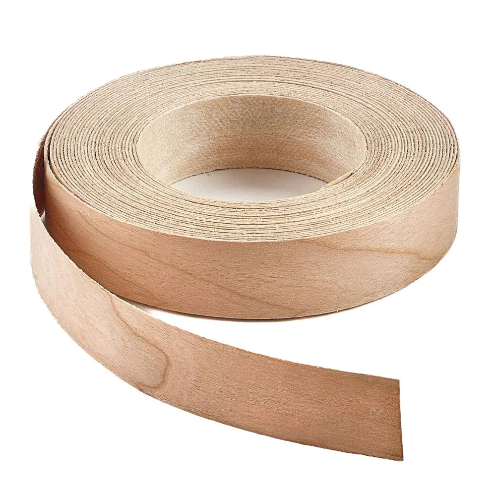 Bandes de chant en bois de cerisier préencollées