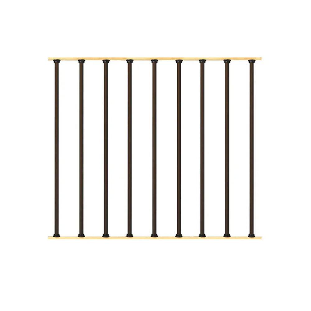 Classic Aluminum Balusters Black 26" to 36" - Deckorators