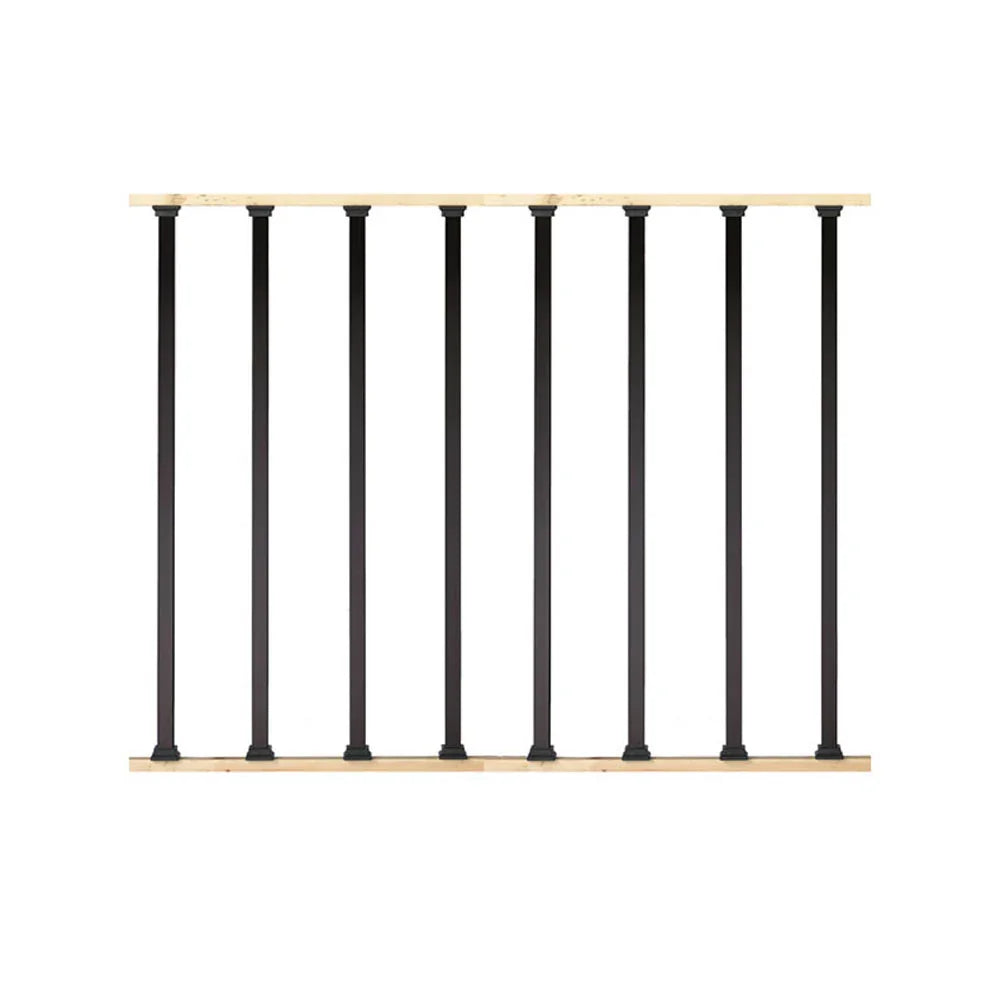 Estate Baluster 26" or 32" Black aluminium 10/pkg - Deckorators
