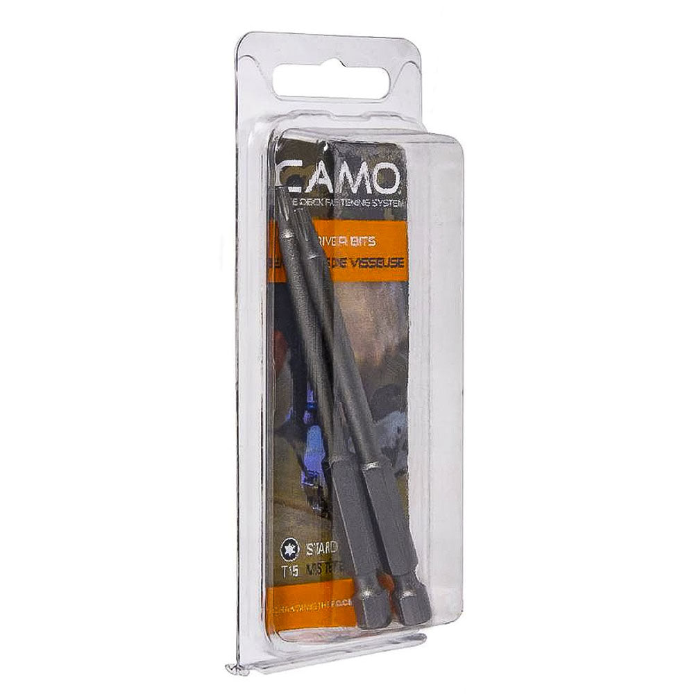 CAMO #15 Torx Drive Power Bits 2/pkg