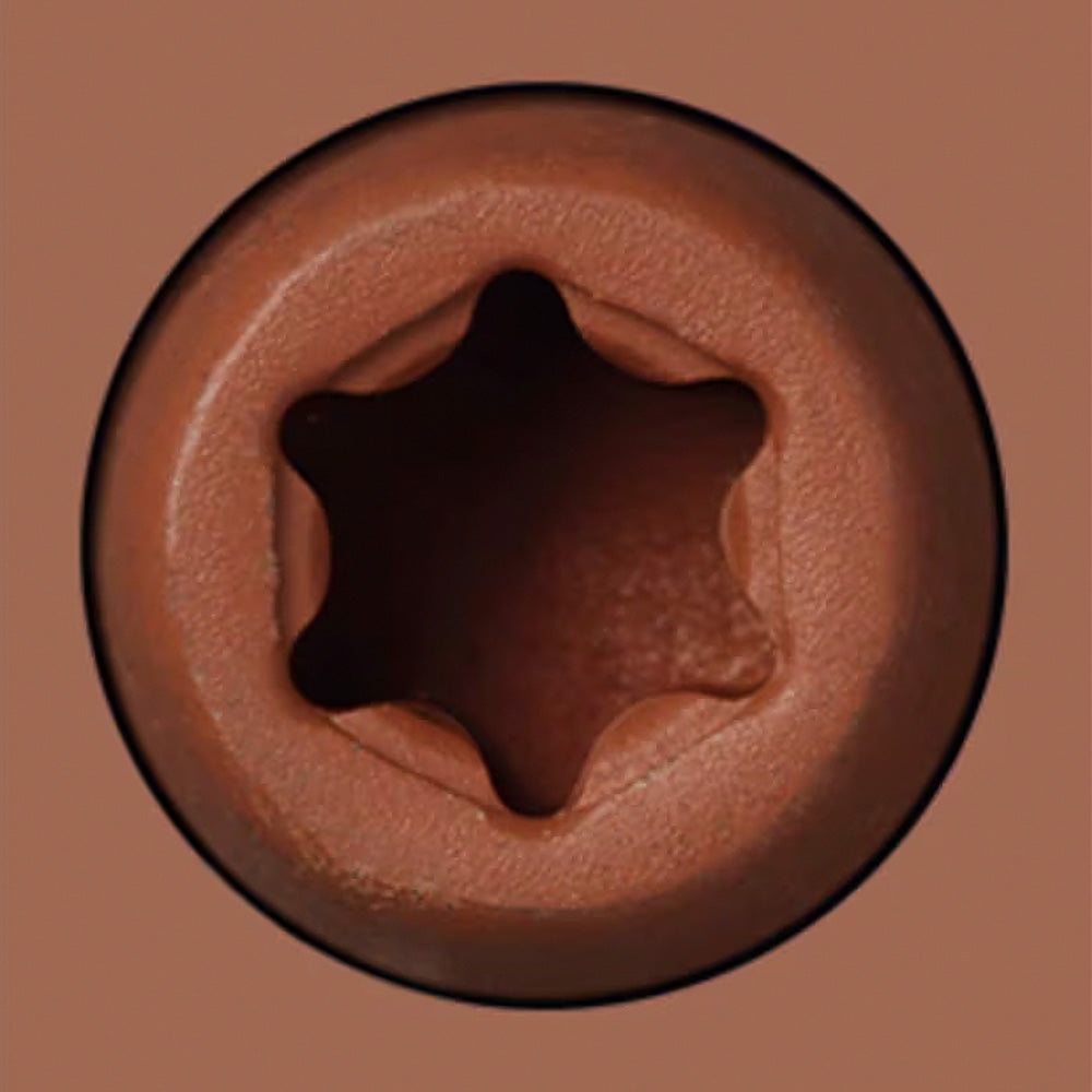 Vis Cap-Tor XD carbone/époxy pour surface 2-3/4"- #10 (100/pqt) - Cedar #81