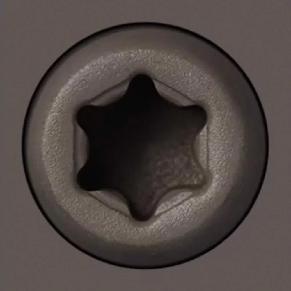 Cap-Tor XD deck screw 2 ¾’’ - #10 carbon epoxy (100 pieces) - Gray #37