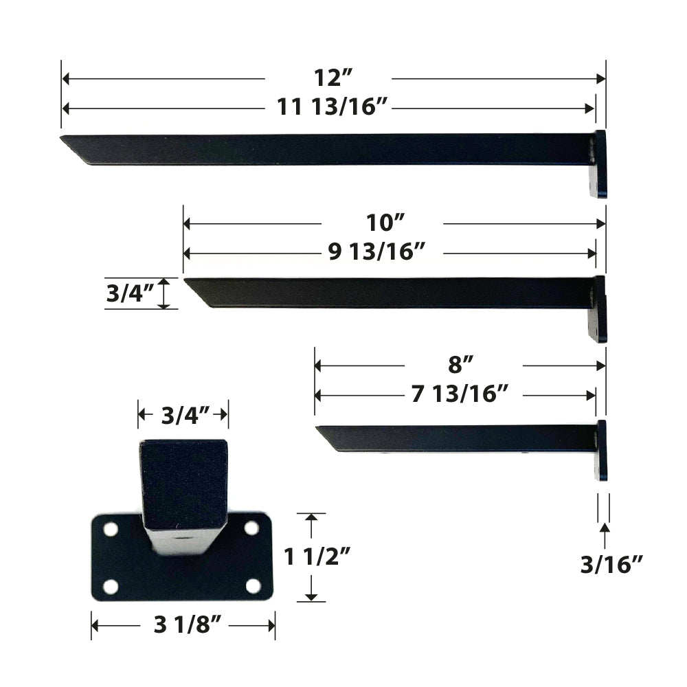 Shelf support - Angled style
